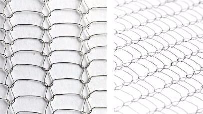 High Penetrated Knitted Wire Mesh 20-100 to 180-700 Strong corrosion resistance