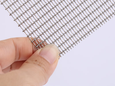 A planície tecida da cortina do fio tece o metal decorativo Mesh For Large Surface Coverings