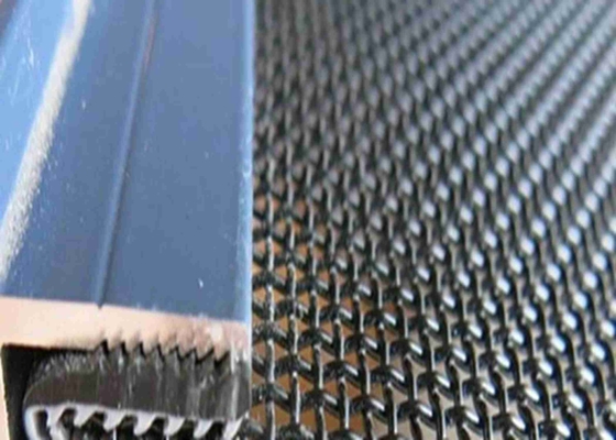 Malha de aço inoxidável galvanizada 0.5mm 1.2mm da tela de segurança da janela