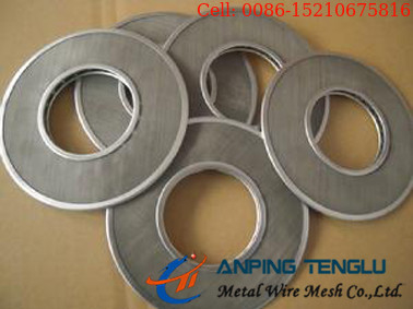 Única e multi camada Mesh Punch Press Or Edging do disco circular do filtro