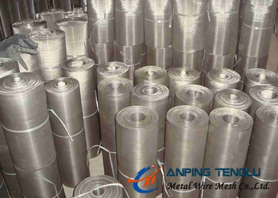 110×900 o fio holandês de aço inoxidável Mesh Filter Cloth 0.5m usou-se no campo aeroespacial