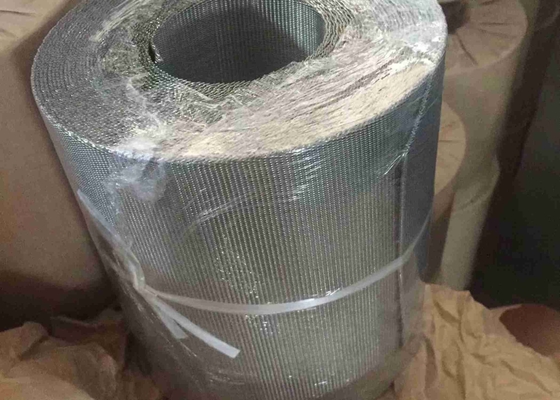 a planície 60x500mesh de aço inoxidável holandesa tece Mesh Roll For Centrifugal Separation