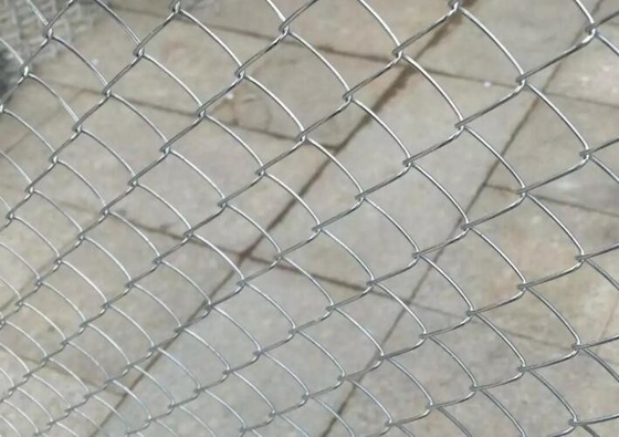 5m a PVC galvanizado 30m revestiu o elo de corrente Mesh For Fence Rust Resistance
