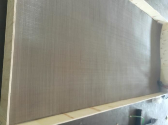 Tamanho tecido de aço inoxidável industrial 1.5mm do furo de Mesh Security Screen Width 0.5-2m do fio