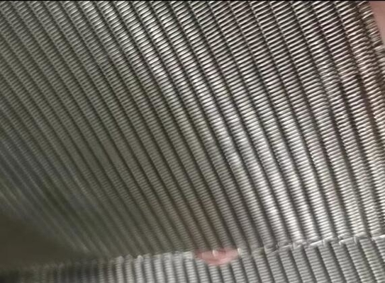 Fio holandês reverso de aço inoxidável Mesh Width 1.2m com bronze e outros metais