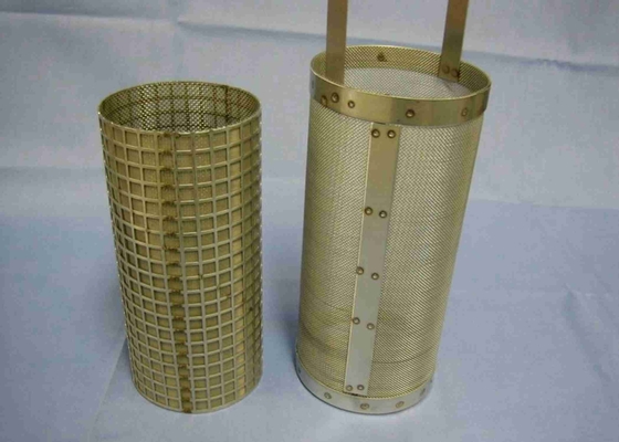 Filtro de malha de aço inoxidável resistente à corrosão de 100 mícrons à prova de álcalis