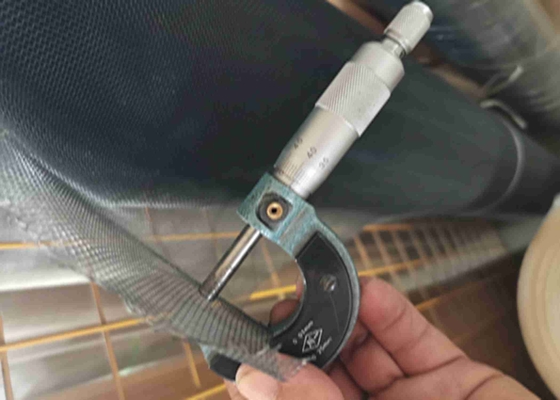 Ss304 Métrica Rede de Segurança Escenas Prata em pó revestido 0,19mm fio 1,4mm buraco