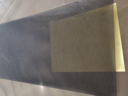 Malha de tela de segurança de trabalho pesado 750 mm Máxima resistência / durabilidade Malha de aço preto