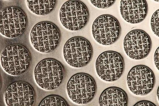 Ecrã de filtragem sinterizada Tecido de malha de fio de aço inoxidável de cinco camadas laminado