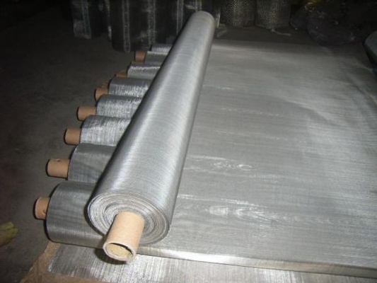 Malha de arame tecida em aço inoxidável com trama holandesa reversa 20×270, tamanhos personalizados