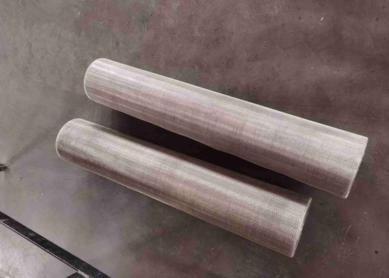 Tela de segurança de aço inoxidável fino 11×11 com revestimento em pó resistente à corrosão