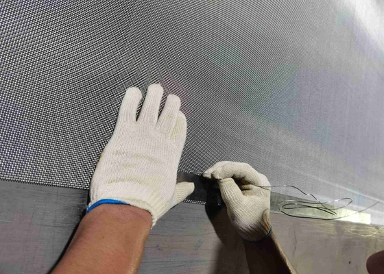 Tela de segurança deslizante para janelas em aço inoxidável 14×14 16×16 Malha para Apartamento