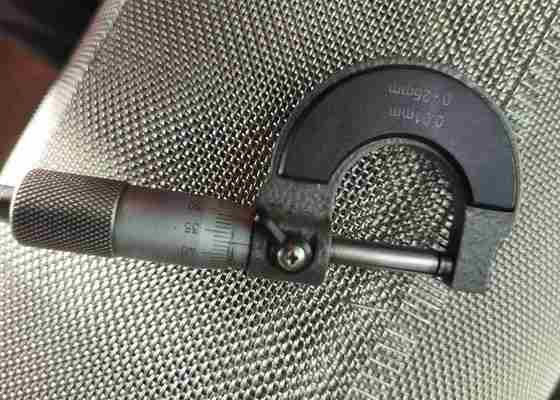 Tela de malha de segurança em aço inoxidável à prova de balas com revestimento em pó para janelas