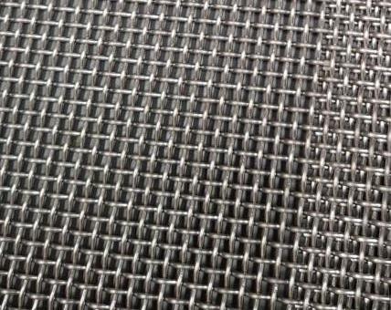 Galvanizado Ferro Crimped Tecido Metal Wire Mesh Pvc revestido Durável Para Painel de vedação