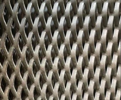Alumínio Decorativo Expandido Fios de Folha de Metal Anti-corrosivo Operação Fácil
