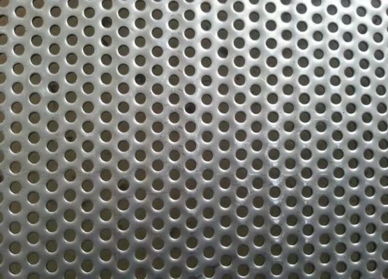 SS304 perfurou a tela de aço inoxidável furo redondo de 0.5mm a de 10mm
