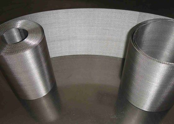 100mm 72x15 Mesh Stainless Steel Mesh Screen Twilled holandês tecem