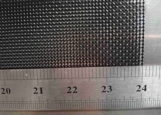 Tela de segurança de aço inoxidável Mesh Powder Coated de SS316L 18 Meshx0.17mm