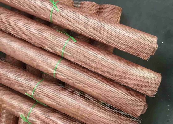 Metal expandido de cobre Mesh Anti Corrosion 0,5 a de 5.0mm