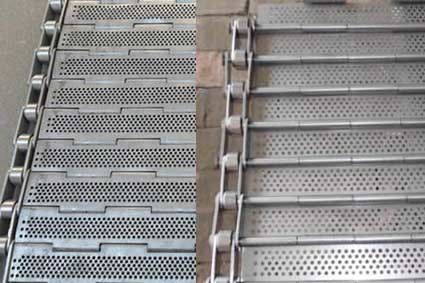 Mesh Conveyor Belt de aço inoxidável de superfície convexo 5mm a 20mm