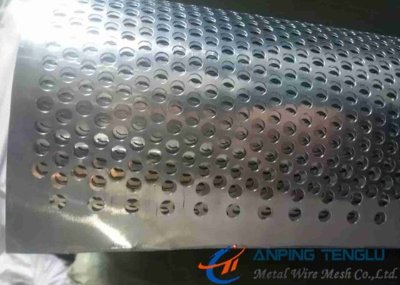 Desgaste que resiste metal perfurado Mesh Stainless Steel S30400 de 0.5mm