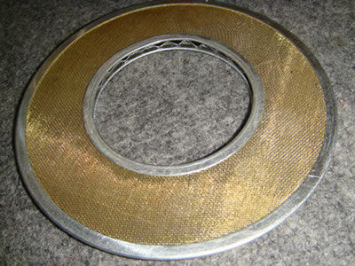 Líquido e gás de filtração de Mesh For da rede de arame de bronze/tela de bronze com 6 a 160 malhas/polegada