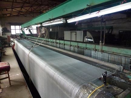 Rede de arame de aço inoxidável larga extra, 20mesh, fio de 0.97mm, largura de 3.5m