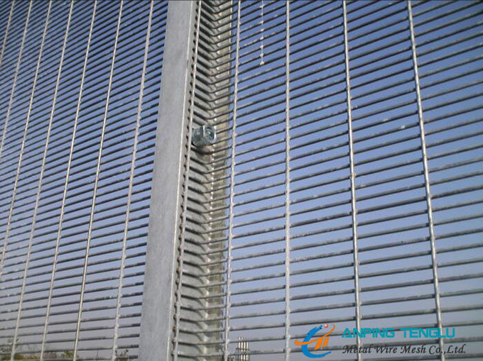 Mesh Used soldado para a anti cerca de segurança With da escalada SS304/PVC (pó) revestido