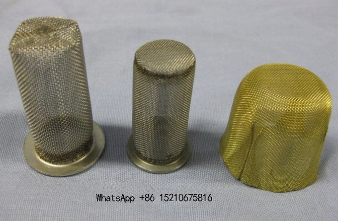 O fio de aço inoxidável Mesh Filter Screen With Plain tece, tampões/tipo da bacia