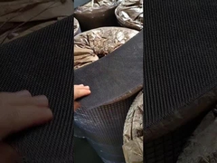 Malha de tela de segurança de trabalho pesado 750 mm Máxima resistência / durabilidade Malha de aço preto