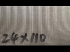 Rede de fios de tecelagem holandesa de aço inoxidável 24x110 Número de malhas
