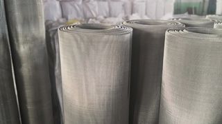 Malha de arame de aço inoxidável de 38 malhas para filtração fina
